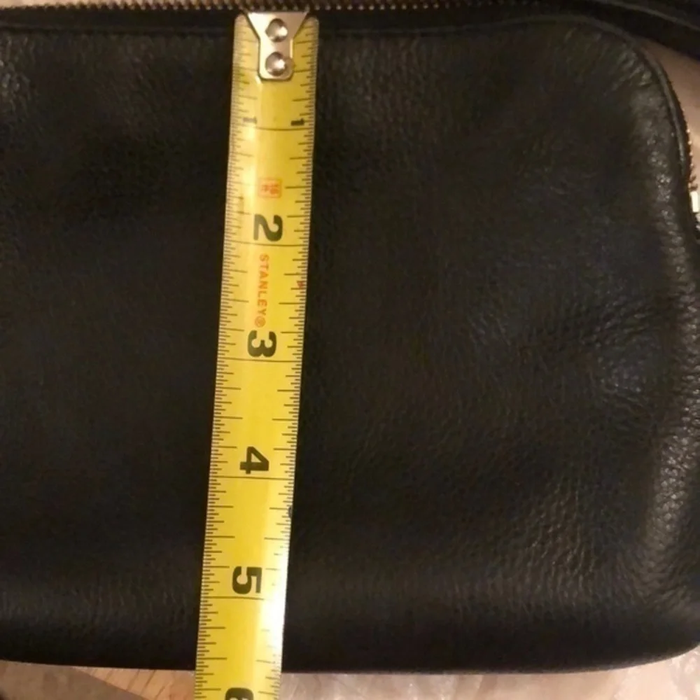 Tory Burch black leather mini bag crossbody authentic